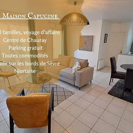 הוילה - Maison Capucine- Proche Centre D'Affaire Chauray, Jardin, Parking, Wifi Et Netflix, Ideal Voyage D'Affaire, Familles, Ou Simple Escapade מראה חיצוני תמונה